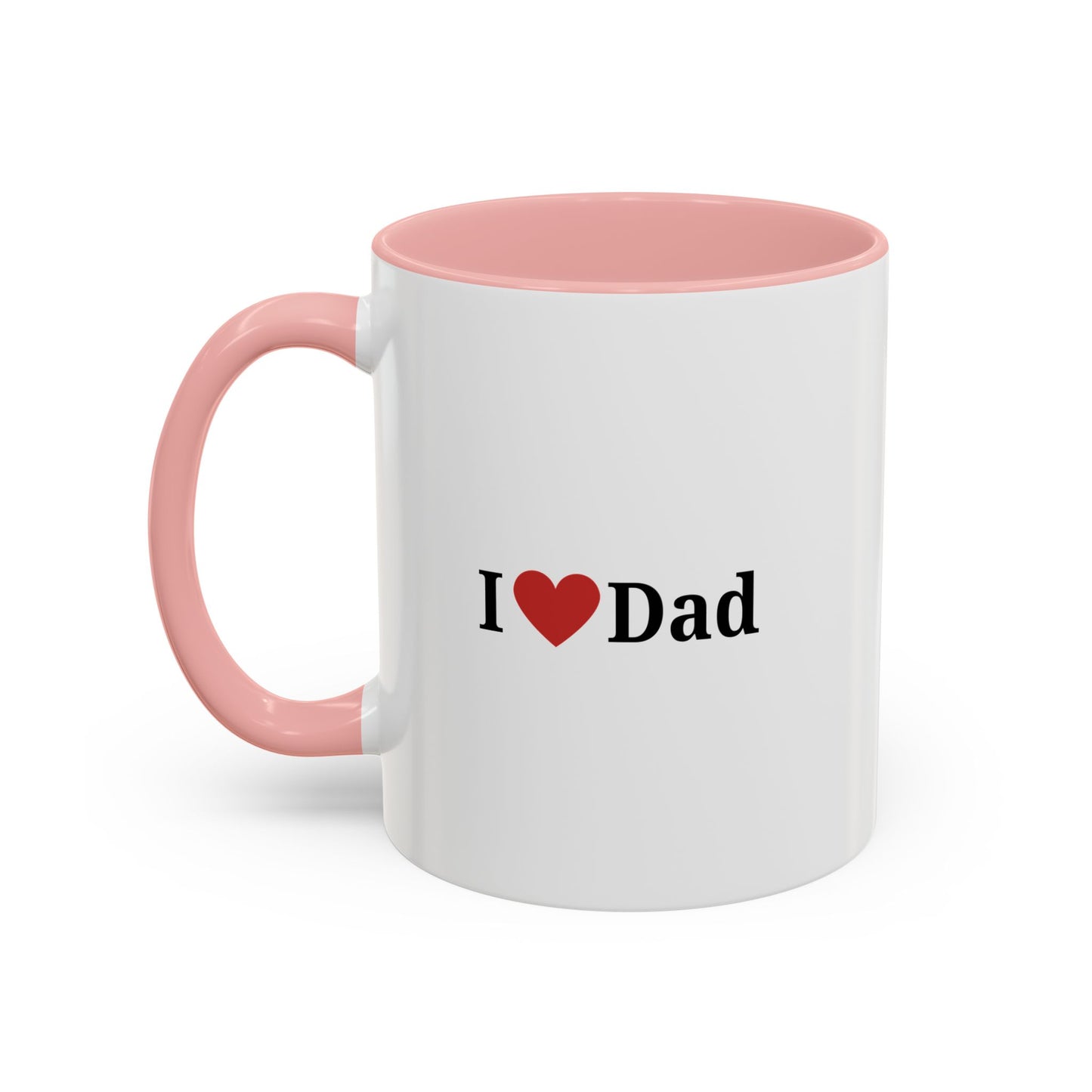 I Love Dad Accent Coffee Mug - Perfect Gift for Father's Day & Birthdays - TRV