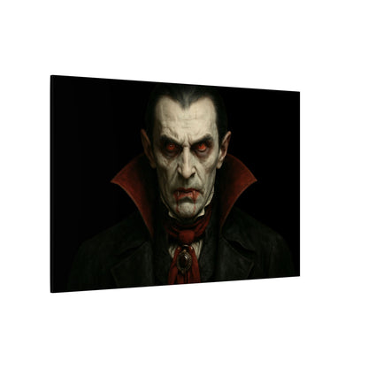 Vampire Portrait Canvas Wall Art – Gothic Dracula Print on Canvas