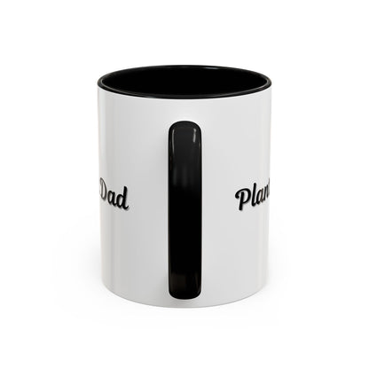 Plant Dad Accent Coffee Mug - Perfect Gift for Gardening Enthusiasts