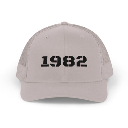 Vintage 1982 Snapback Trucker Cap, Retro Cap, Custom Hat, Gift for Him, Birthday Gift, Dad Hat, Casual Wear - TRV