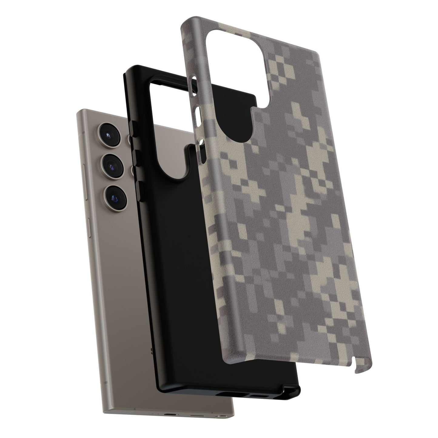 Camouflage Phone Case, Military Style Cover, Tough Phone Protection, Durable Phone Accessory, Gift for Veterans, Outdoor Enthusiasts - TRV