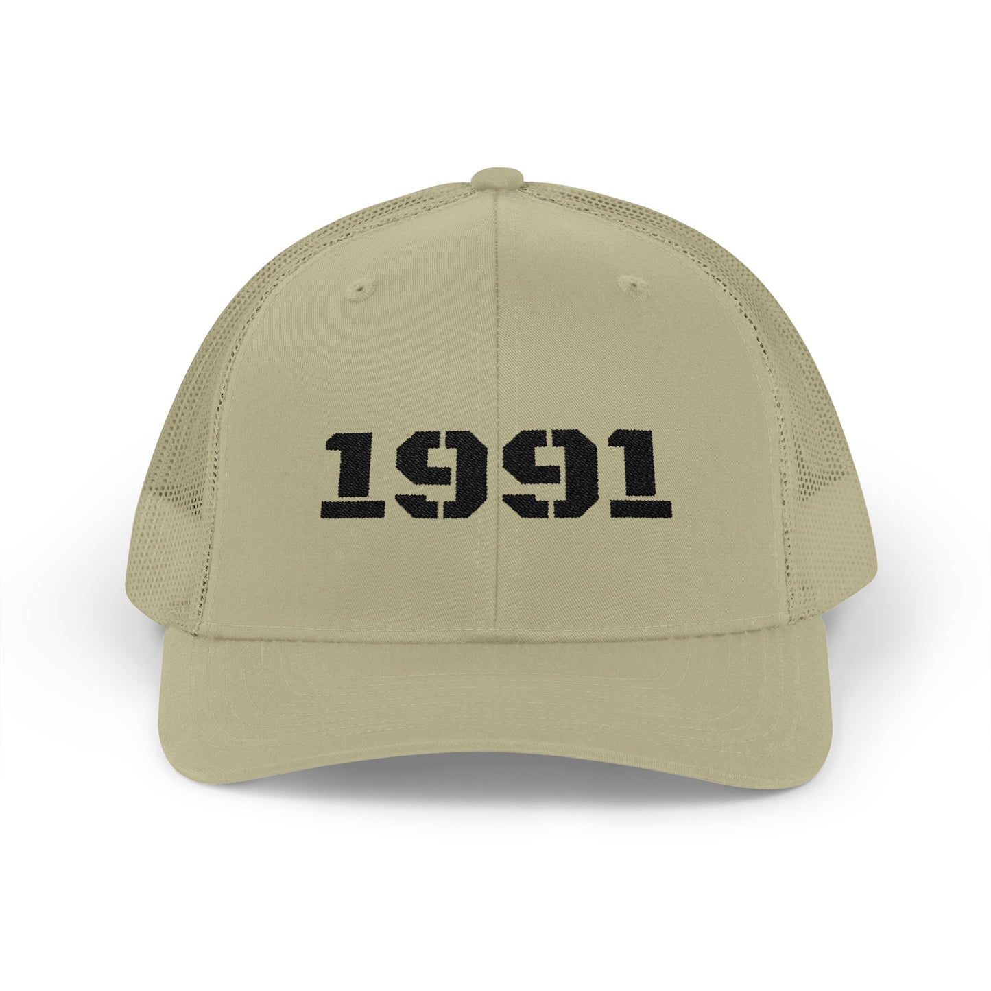 Vintage 1991 Snapback Trucker Cap, Retro Hat, Unisex Baseball Cap, Gift for Birth Year 1991, Casual Style Headwear - TRV