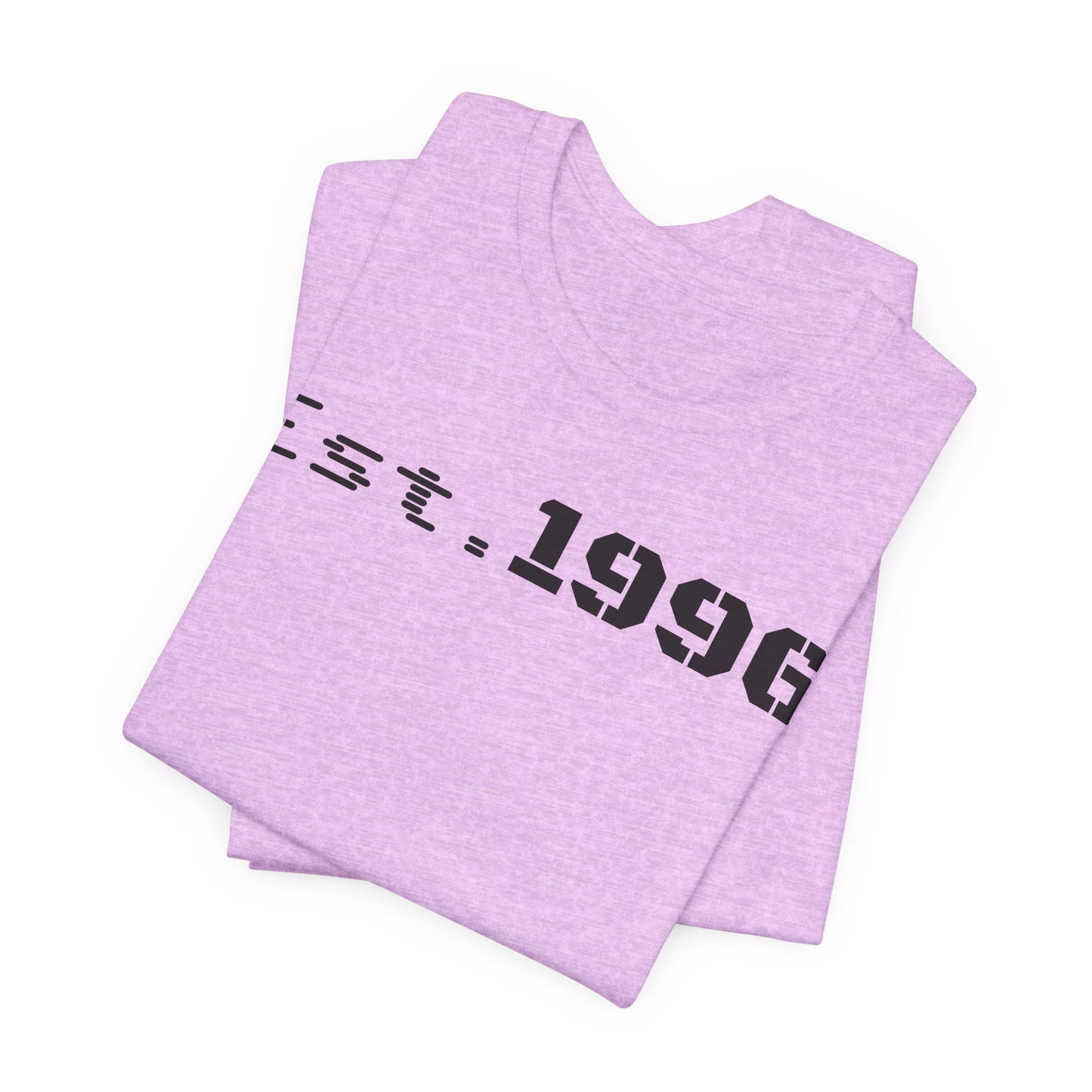 Established 1996 Unisex T-Shirt, Vintage Year Tee, Birth Year Gift, Casual Fashion, Personalized Graphic Tee - TRV