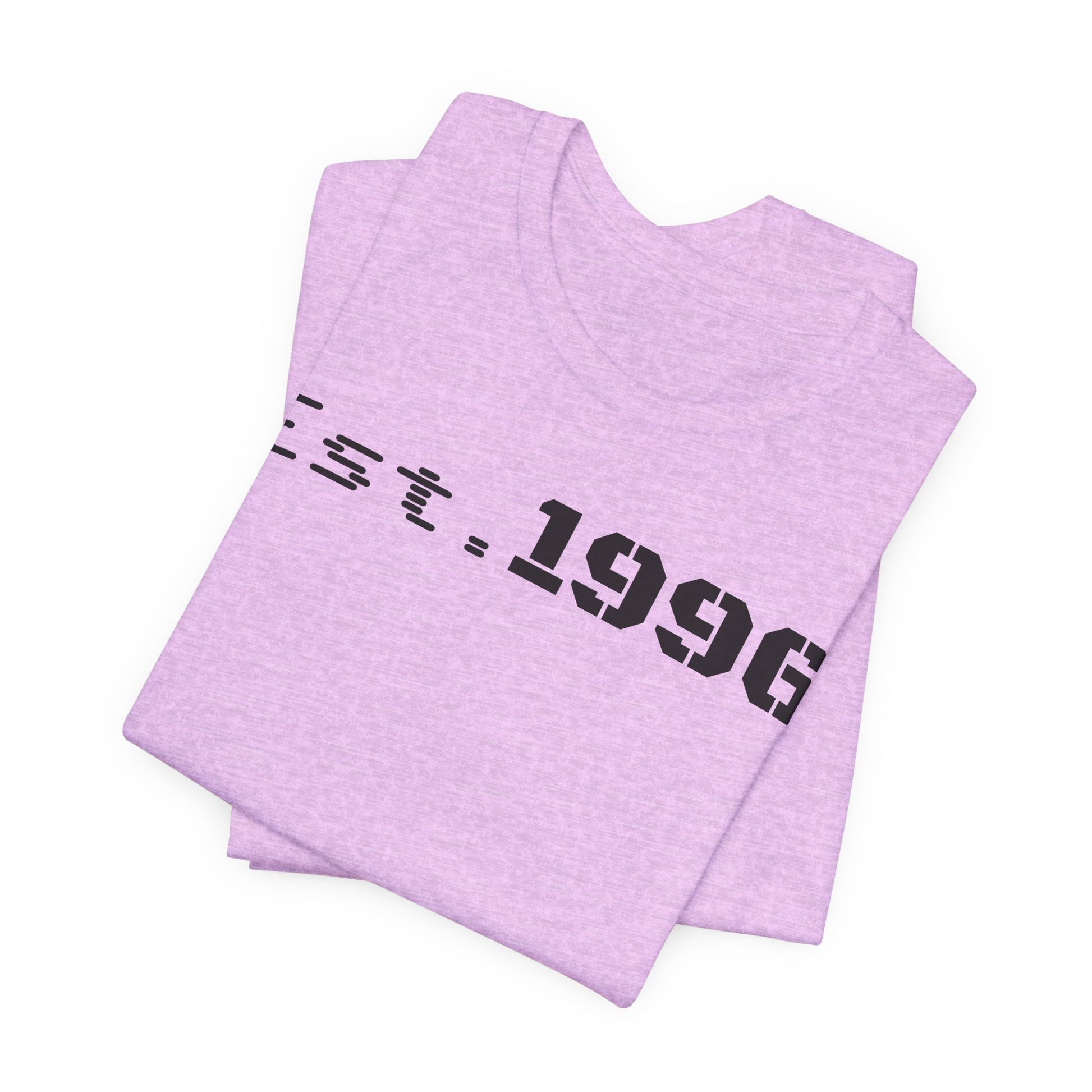 Established 1996 Unisex T-Shirt, Vintage Year Tee, Birth Year Gift, Casual Fashion, Personalized Graphic Tee - TRV