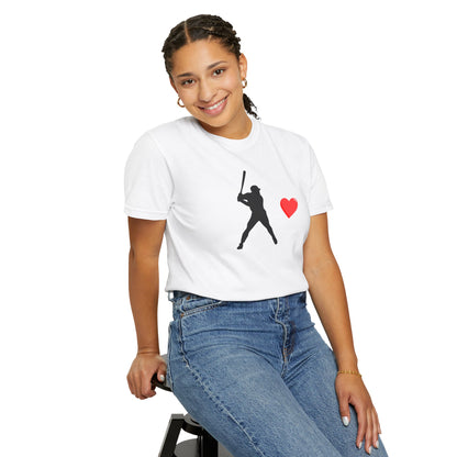 Baseball Love T-Shirt, Unisex Sports Tee, Gift for Baseball Fans, Valentine's Day Shirt, Game Day Apparel, Soft Cotton Top