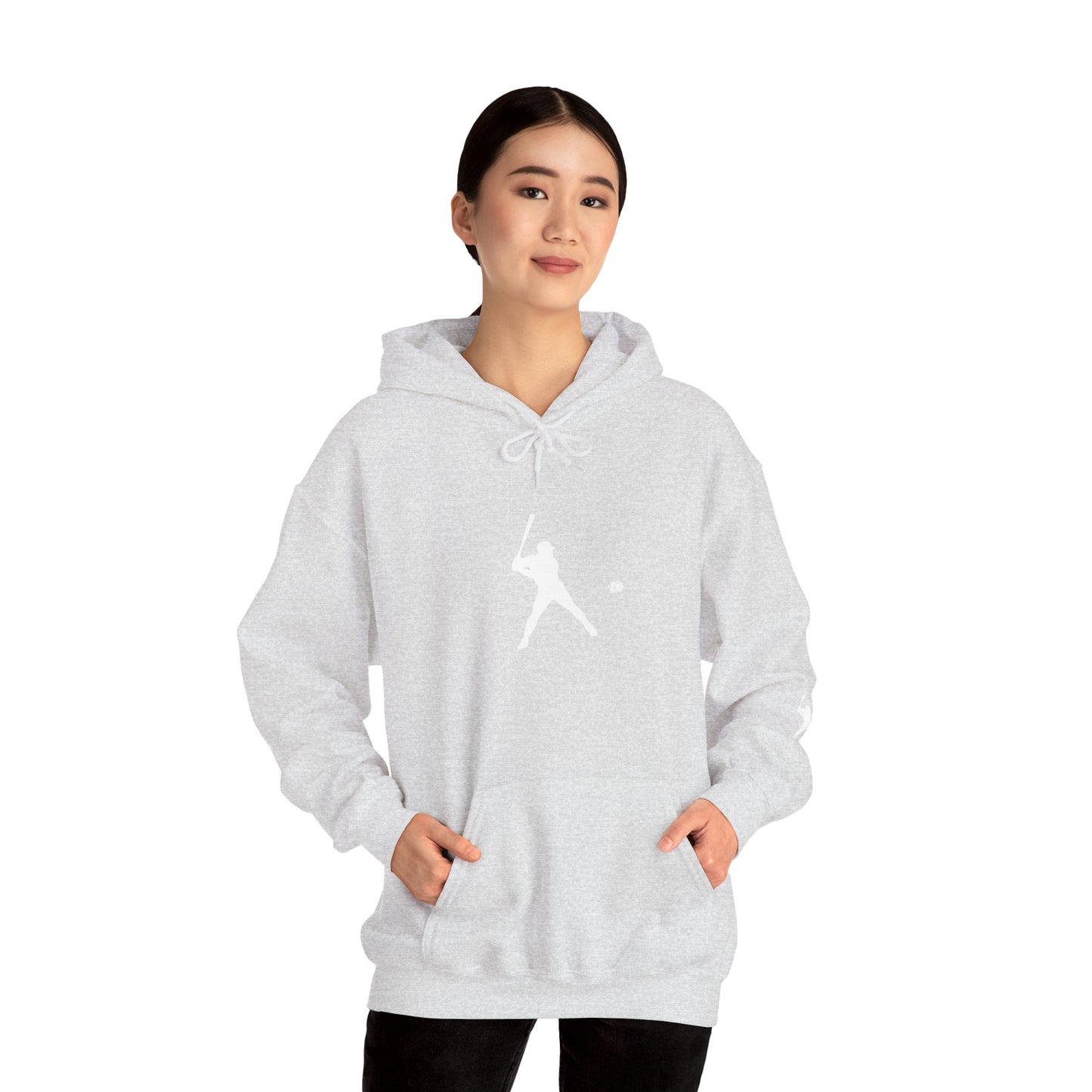 Sporty Unisex Baseball Hooded Sweatshirt, Casual Hoodie for Athletes, Perfect for Gifts, Comfy Streetwear, Ideal for Sports Events, Personal Use - TRV