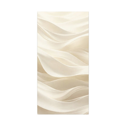 Neutral Abstract Wave Art Matte Canvas