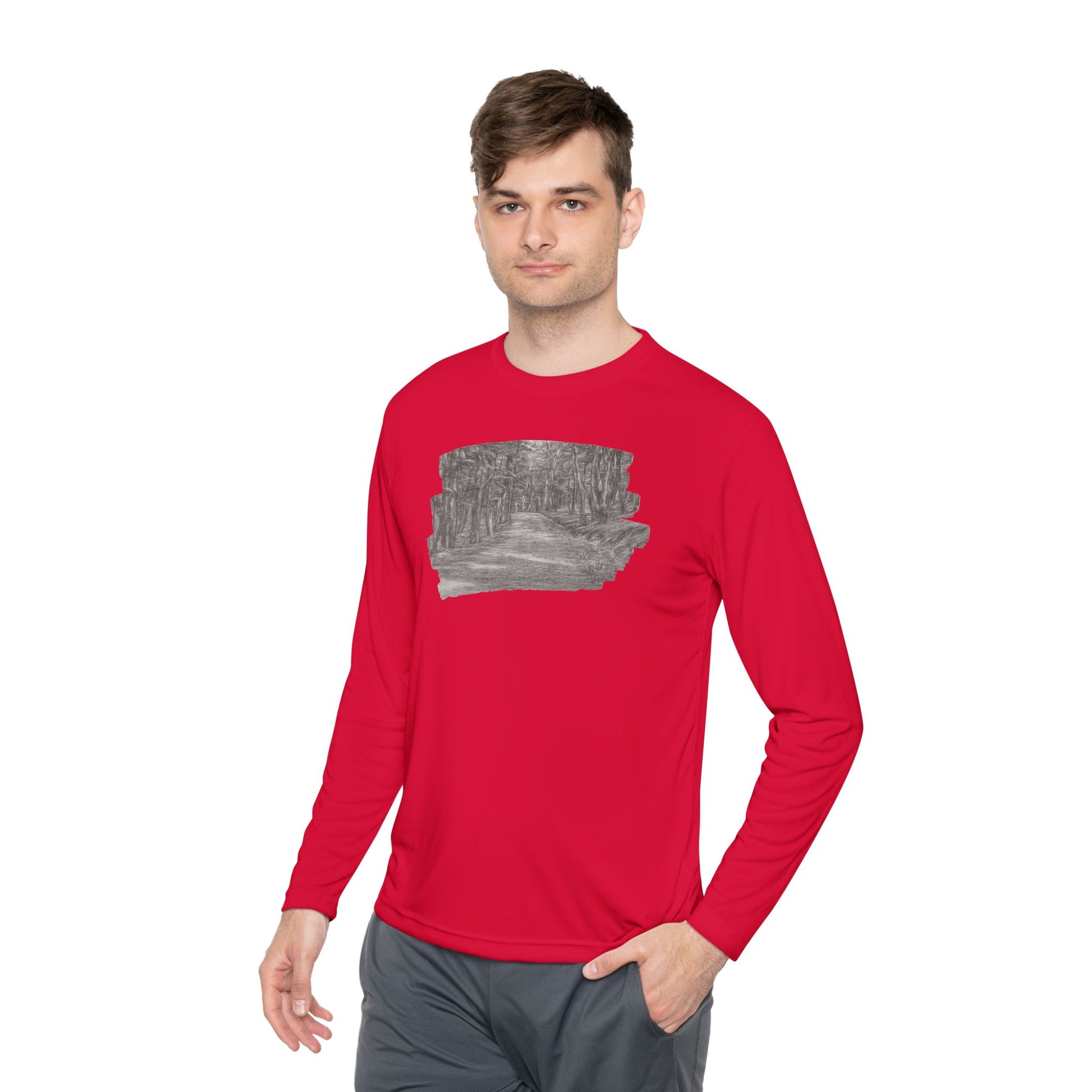 Unisex Long Sleeve Tee - Nature Inspired Design, Comfortable Graphic Shirt for Outdoor Lovers, Casual Wear, Gift for Nature [...] - TRV