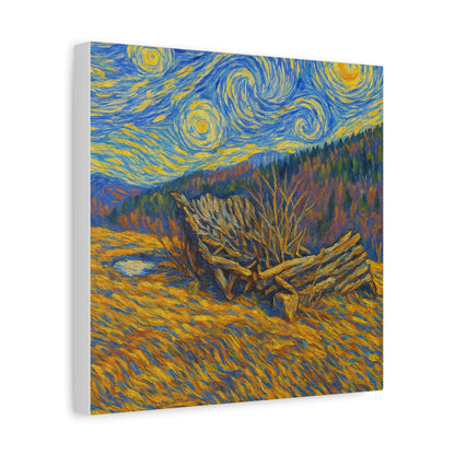Stretched Canvas Art Print, Beautiful Wall Decor, Home Aesthetics, Gift Idea, Perfect for Art Lovers, Unique Artwork
