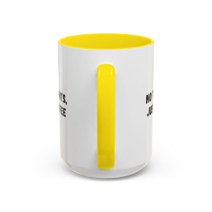 No Thoughts Just Coffee Mug - Fun Coffee Cup, Perfect for Coffee Lovers, Gift for Birthdays, Office Essentials, Unique Caffeine Lover's