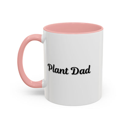 Plant Dad Accent Coffee Mug - Perfect Gift for Gardening Enthusiasts