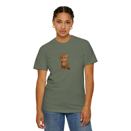 Cute Cat Graphic T-Shirt, Casual Wear, Cat Lover Gift, Everyday Tee, Animal Lover Apparel, Perfect for Birthdays & Holidays - TRV