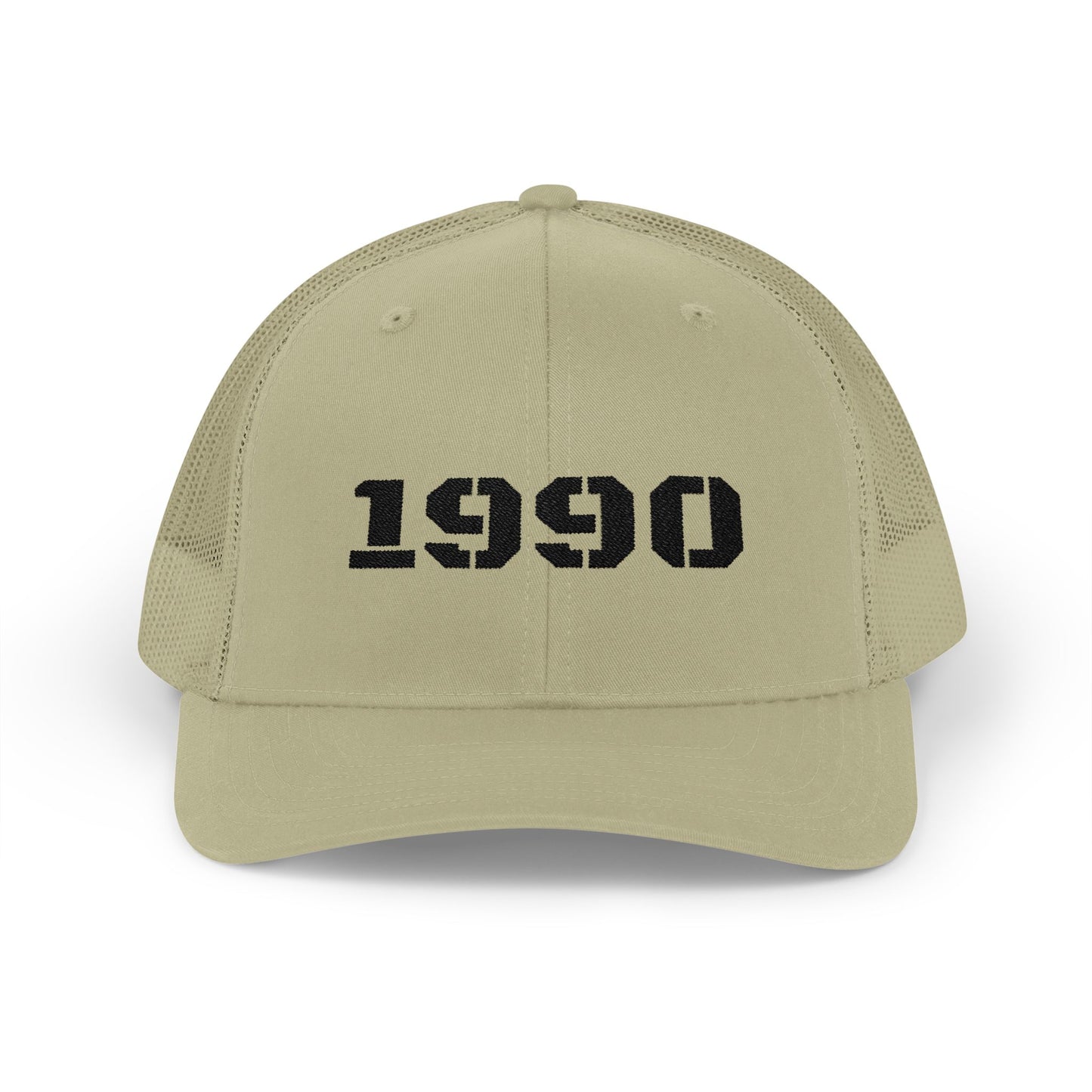 Retro 1990 Snapback Trucker Cap | Vintage Hat for 90s Nostalgia, Perfect Gift for Birthdays, Casual Wear, Summer Fun - TRV
