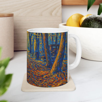 Colorful Abstract Pathway Ceramic Mug - TRV