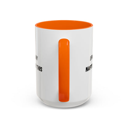 I Paused My Naptime For This Coffee Mug - Fun Black Accent Mug for Parents - TRV
