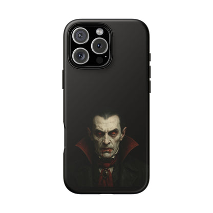 Vampire Phone Case - Tough Cases for Halloween, Gothic Decor, Gifts for Horror Fans, Spooky Accessories, Unique Cellphone Cover - TRV