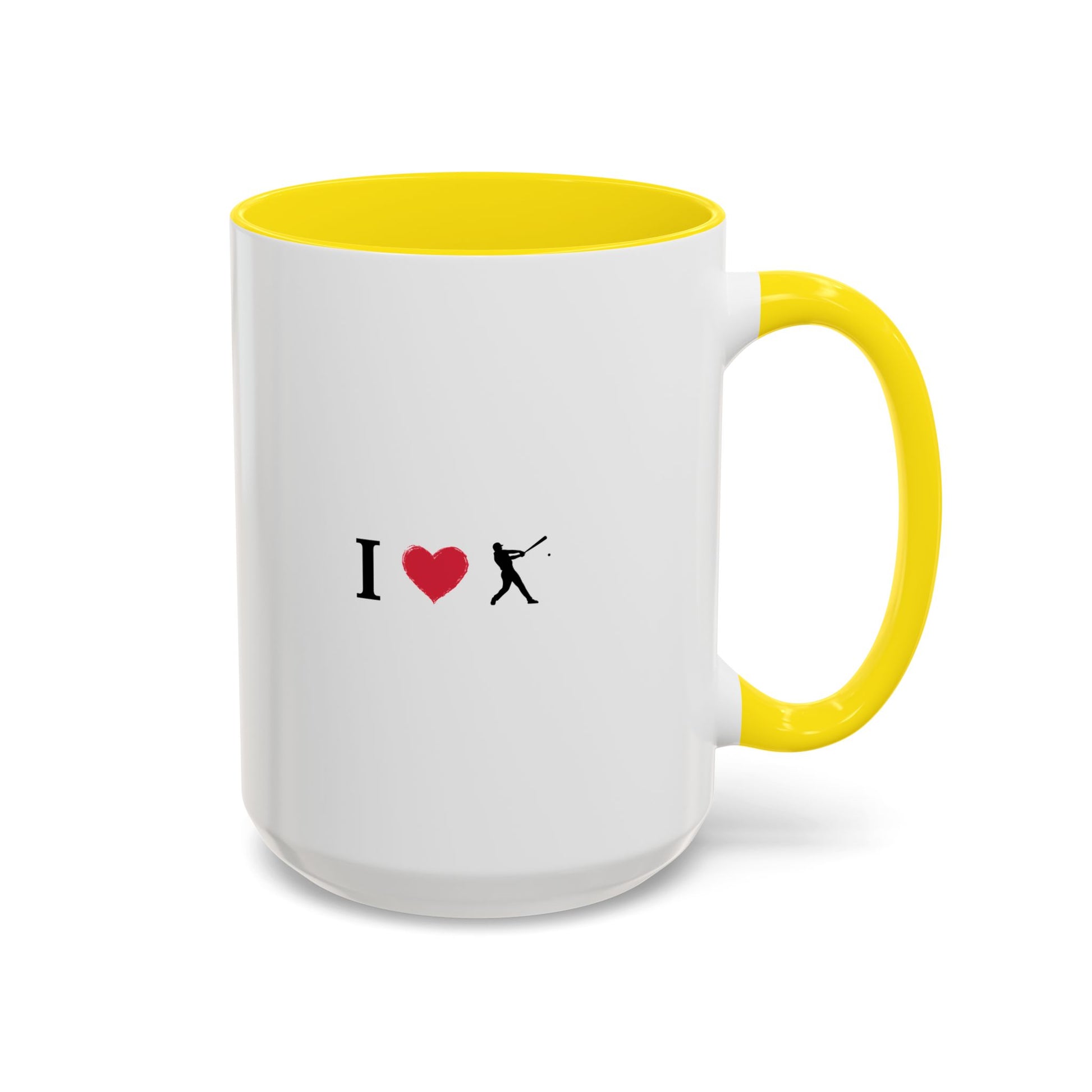 Baseball Love Accent Coffee Mug – Perfect Gift for Sports Fans, Home or Office Use, Great for Birthdays, Anniversaries, and Holidays - TRV