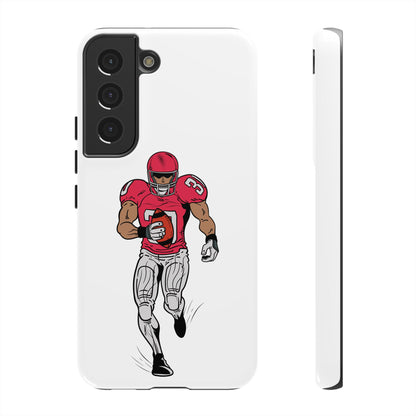 Football Player Tough Case, Sports Phone Cover, Athlete Gift, Tough Phone Case, Fall Sports, Football Lover's Accessory - TRV