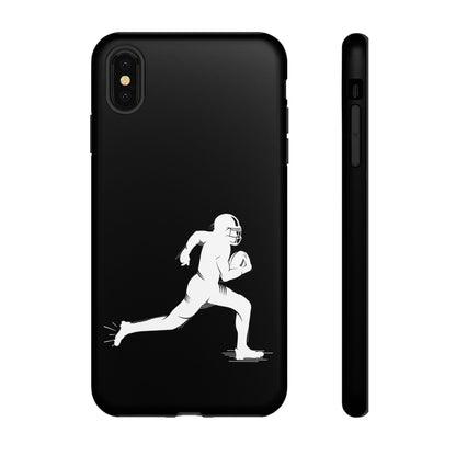 Football Player Phone Case, Tough Cases, Sports Phone Cover, Gift for Athletes, iPhone & Samsung Accessories, Running Player Design - TRV