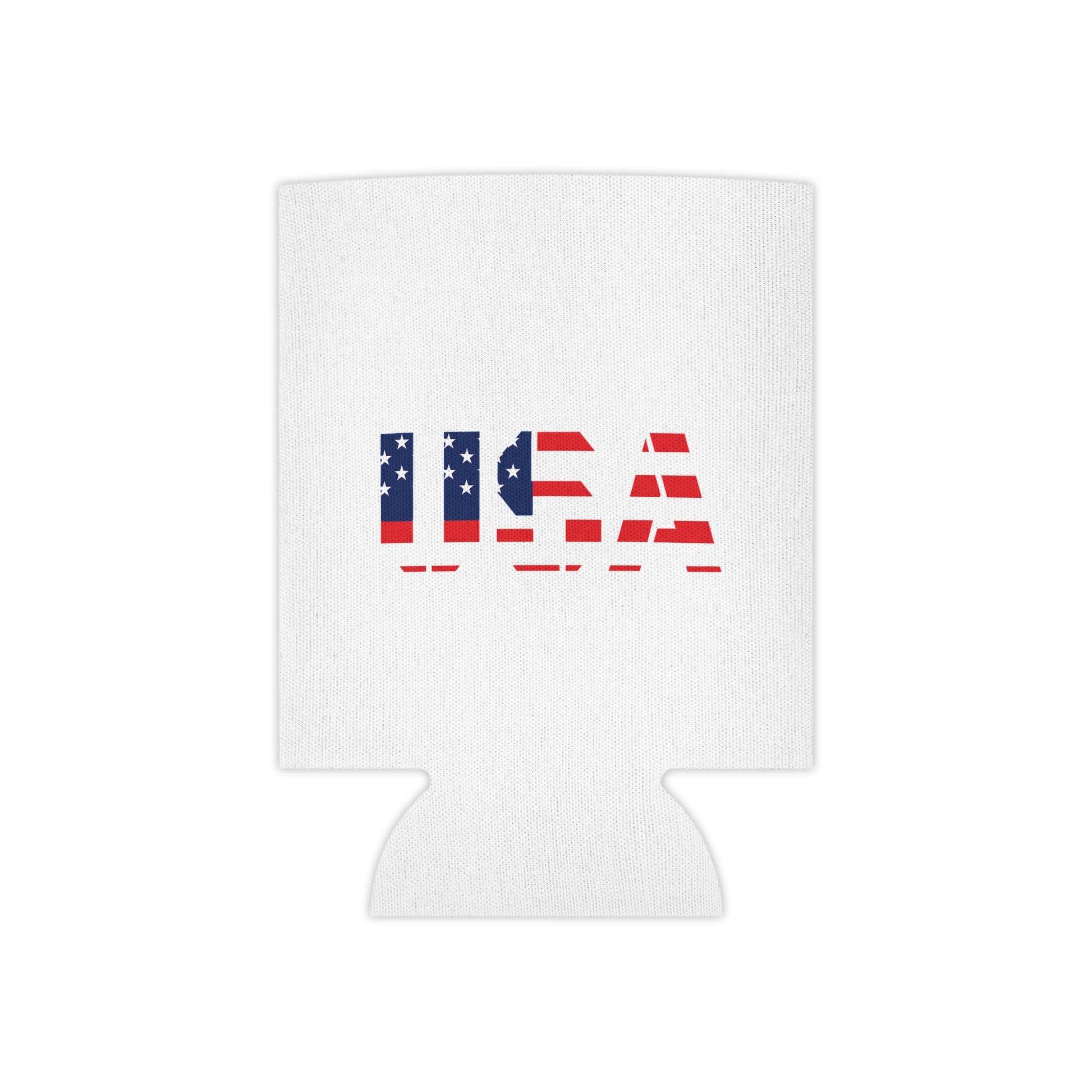 USA Flag Can Cooler - Perfect for BBQs, Independence Day, Tailgating, Memorial Day, Housewarming - TRV