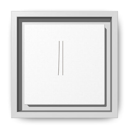 Minimal Line Art | Matte Canvas Framed