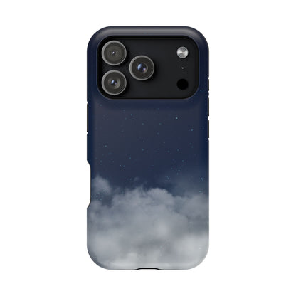Night Sky Magnetic Impact-Resistant Phone Case — Foggy Cloud Design