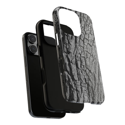 Rustic Bark Phone Case - Tough and Durable Protection - TRV