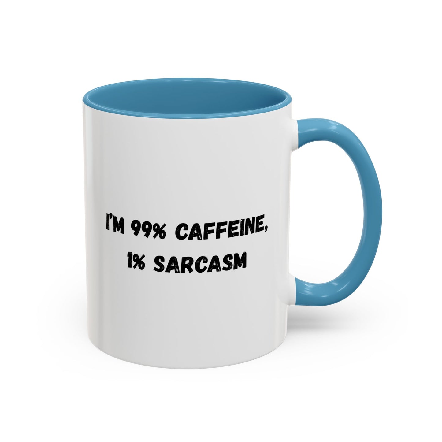 Sarcastic Coffee Mug - Funny Gift for Coffee Lovers, Black and White Accent Mug, Gift for Birthdays, Office Humor, Caffeine Enthusiasts