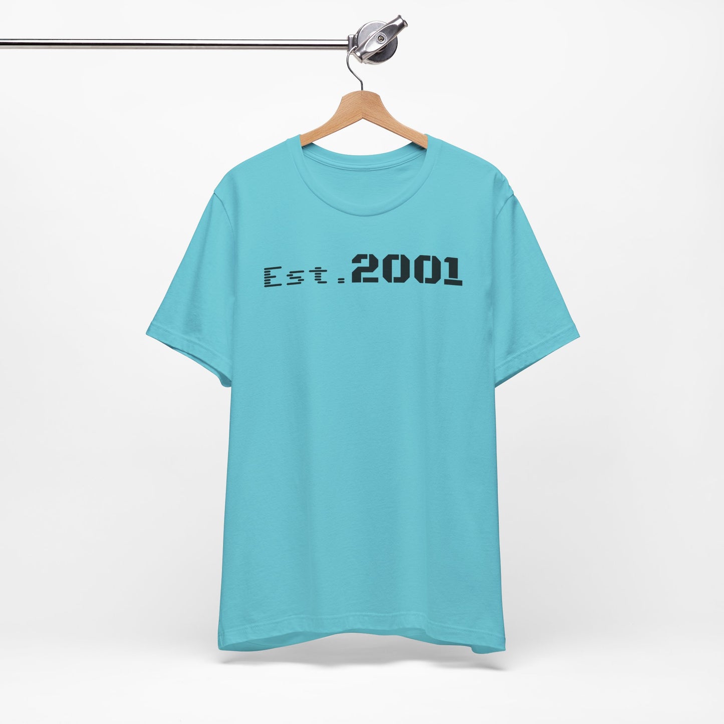 Est. 2001 Unisex Tee - Timeless Casual Wear, Birthday Gift, Nostalgic Fashion, Everyday Comfort, Trendy Streetwear
