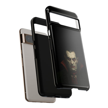 Vampire Phone Case - Tough Cases for Halloween, Gothic Decor, Gifts for Horror Fans, Spooky Accessories, Unique Cellphone Cover - TRV