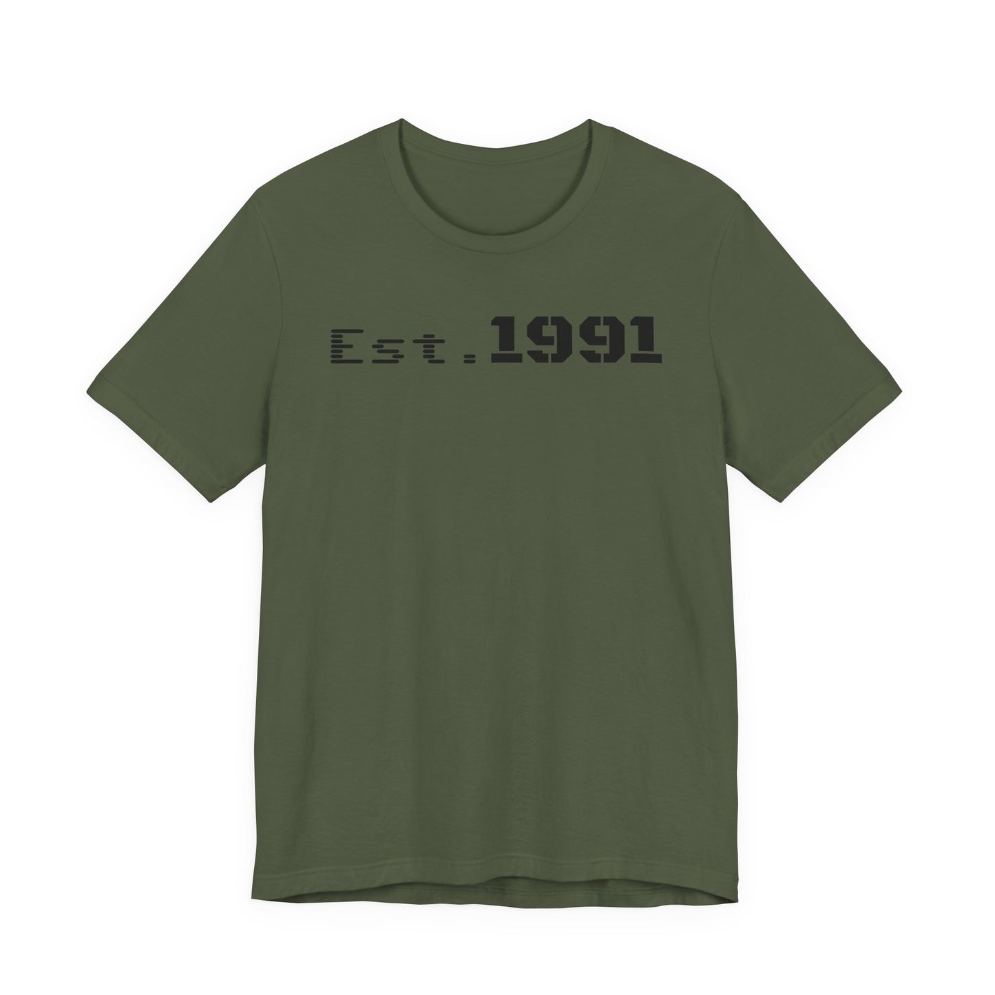 Established 1991 Unisex Jersey Tee | Vintage Anniversary Gift | Casual Wear, Birthday Shirt, Retro Style, Statement Tee, Gift for Him/Her - TRV