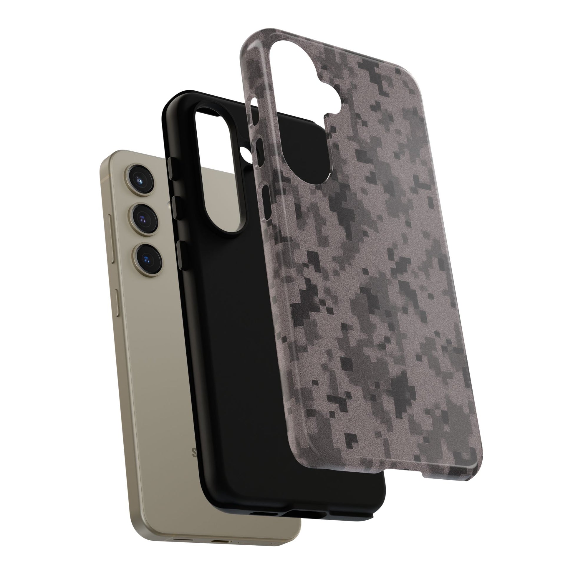 Tough Cases, Army Camouflage Phone Case, Military Style, Durable Cover, Gift for Soldiers, Outdoor Adventure, Rugged Protection - TRV