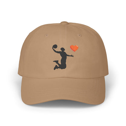 Basketball Dad Cap - Sporty Dad Hat, Gift for Basketball Lovers, Adjustable Cap for Dad, Sports Accessories, Casual Headwear - TRV