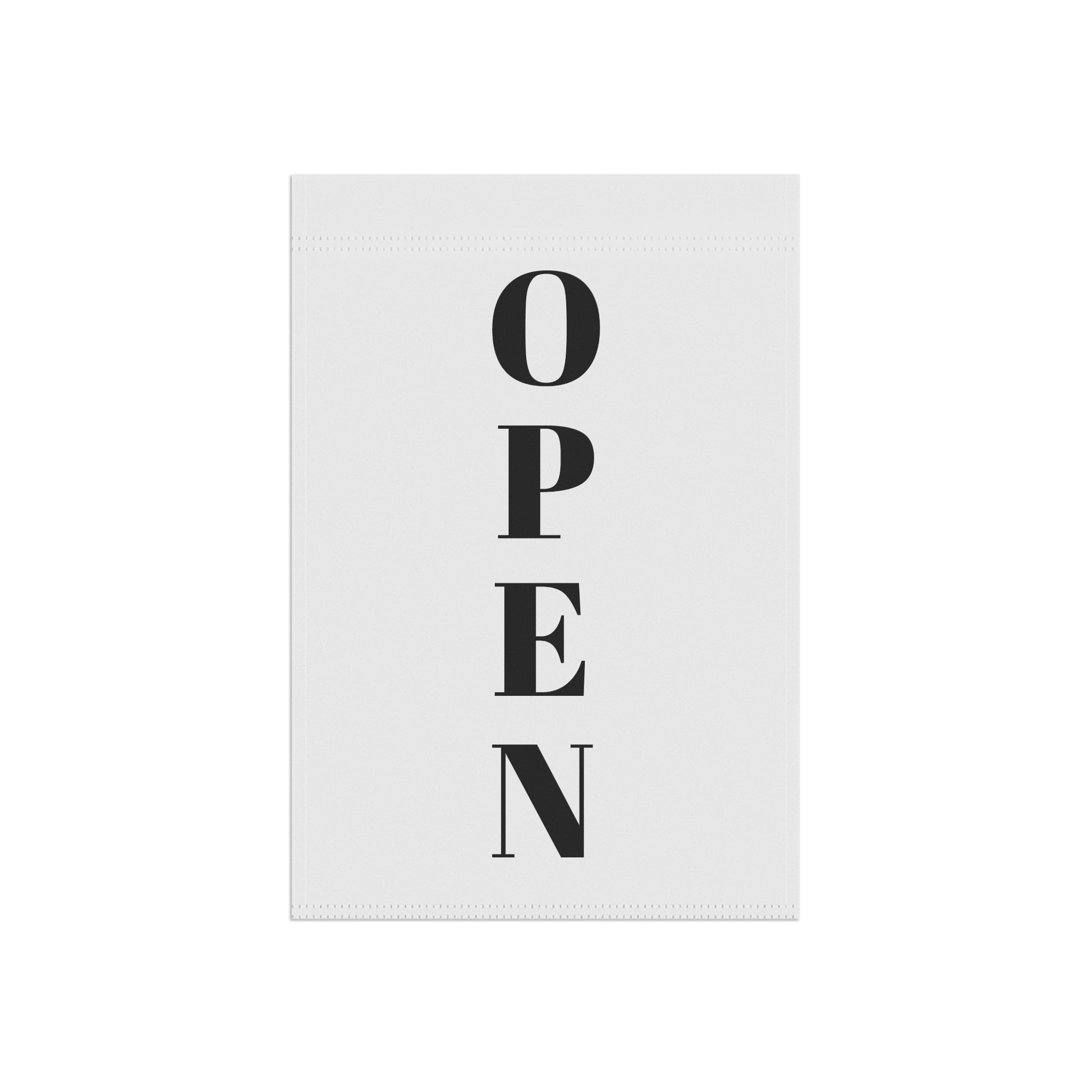Open for Business Garden & House Banner | Outdoor Signage, Home Decor, Seasonal Greeting, Business Promotion, Garden Decor - TRV
