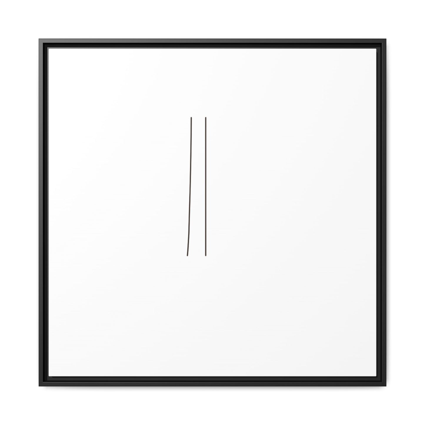 Minimal Line Art | Matte Canvas Framed