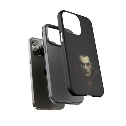 Vampire Phone Case - Tough Cases for Halloween, Gothic Decor, Gifts for Horror Fans, Spooky Accessories, Unique Cellphone Cover - TRV