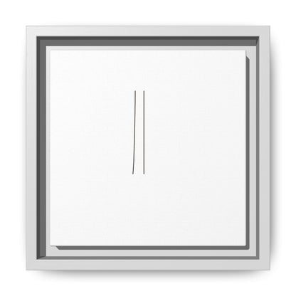 Minimal Line Art | Matte Canvas Framed