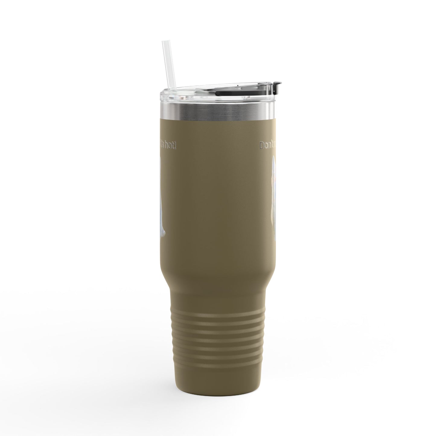 Funny Cat Insulated Travel Mug - 40oz - Perfect for Hot Drinks - TRV