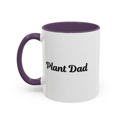 Plant Dad Accent Coffee Mug - Perfect Gift for Gardening Enthusiasts