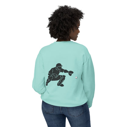 Baseball Catcher Unisex Sports Crewneck Sweatshirt - Perfect for Athletes & Casual Wear, Great for Game Days, Birthdays, Apparel for Fans