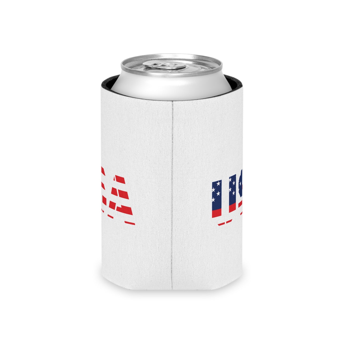 USA Flag Can Cooler - Perfect for BBQs, Independence Day, Tailgating, Memorial Day, Housewarming - TRV