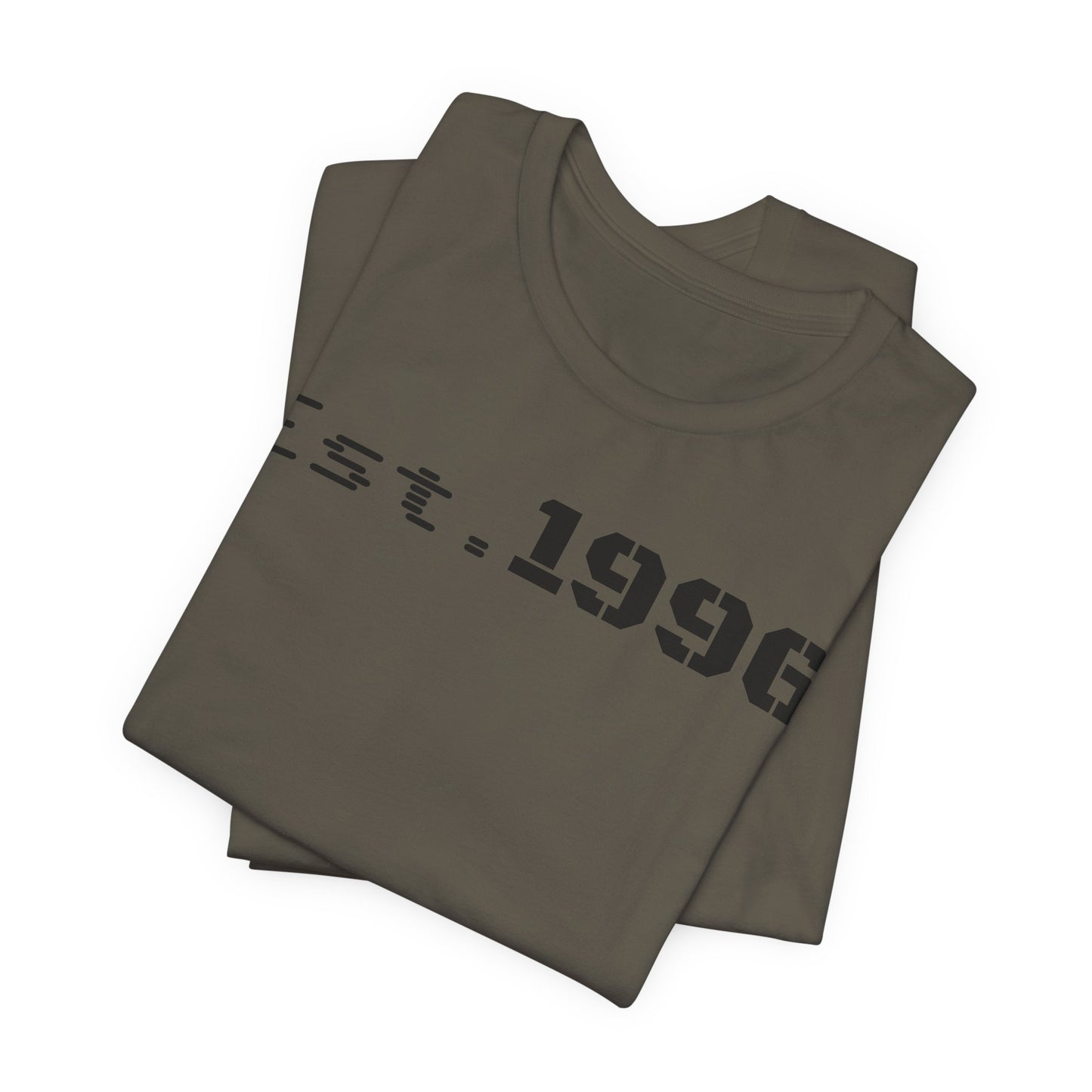Established 1996 Unisex T-Shirt, Vintage Year Tee, Birth Year Gift, Casual Fashion, Personalized Graphic Tee - TRV
