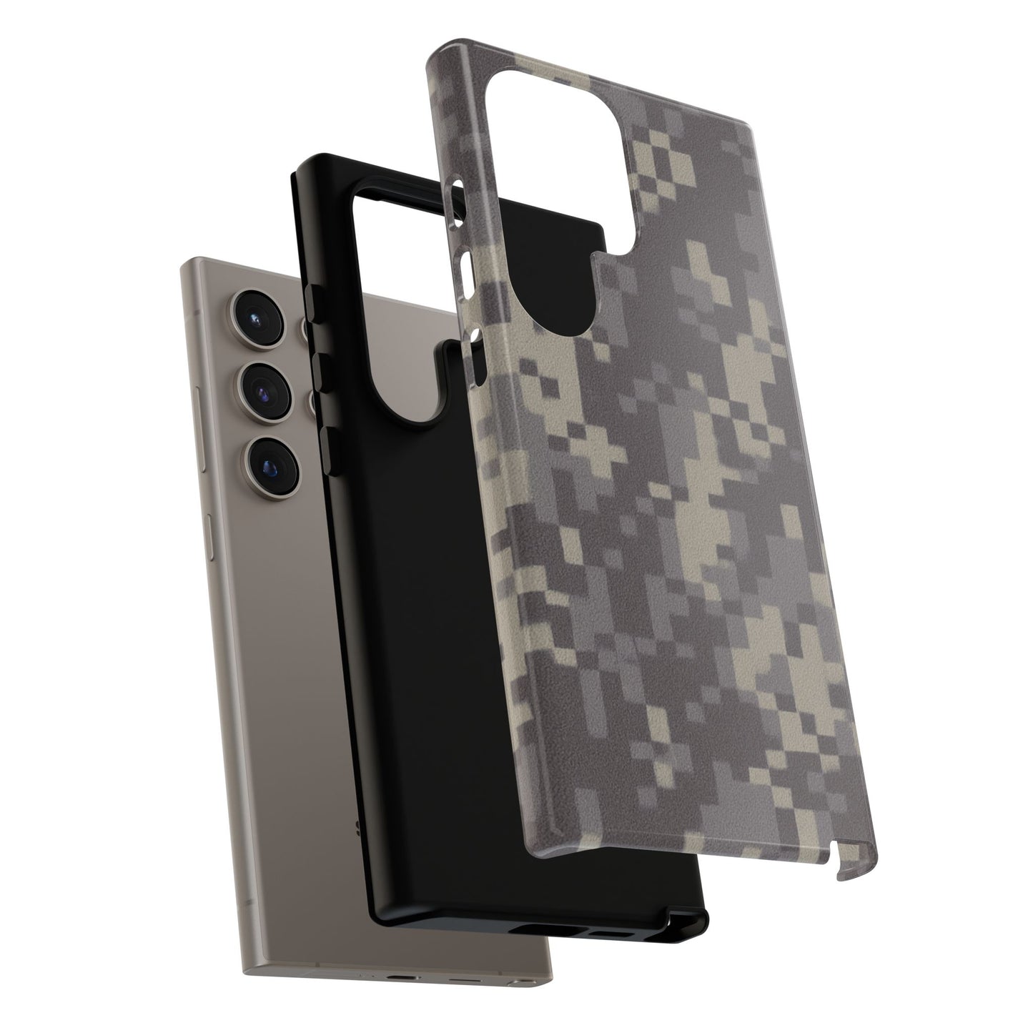 Camouflage Phone Case, Military Style Cover, Tough Phone Protection, Durable Phone Accessory, Gift for Veterans, Outdoor Enthusiasts - TRV