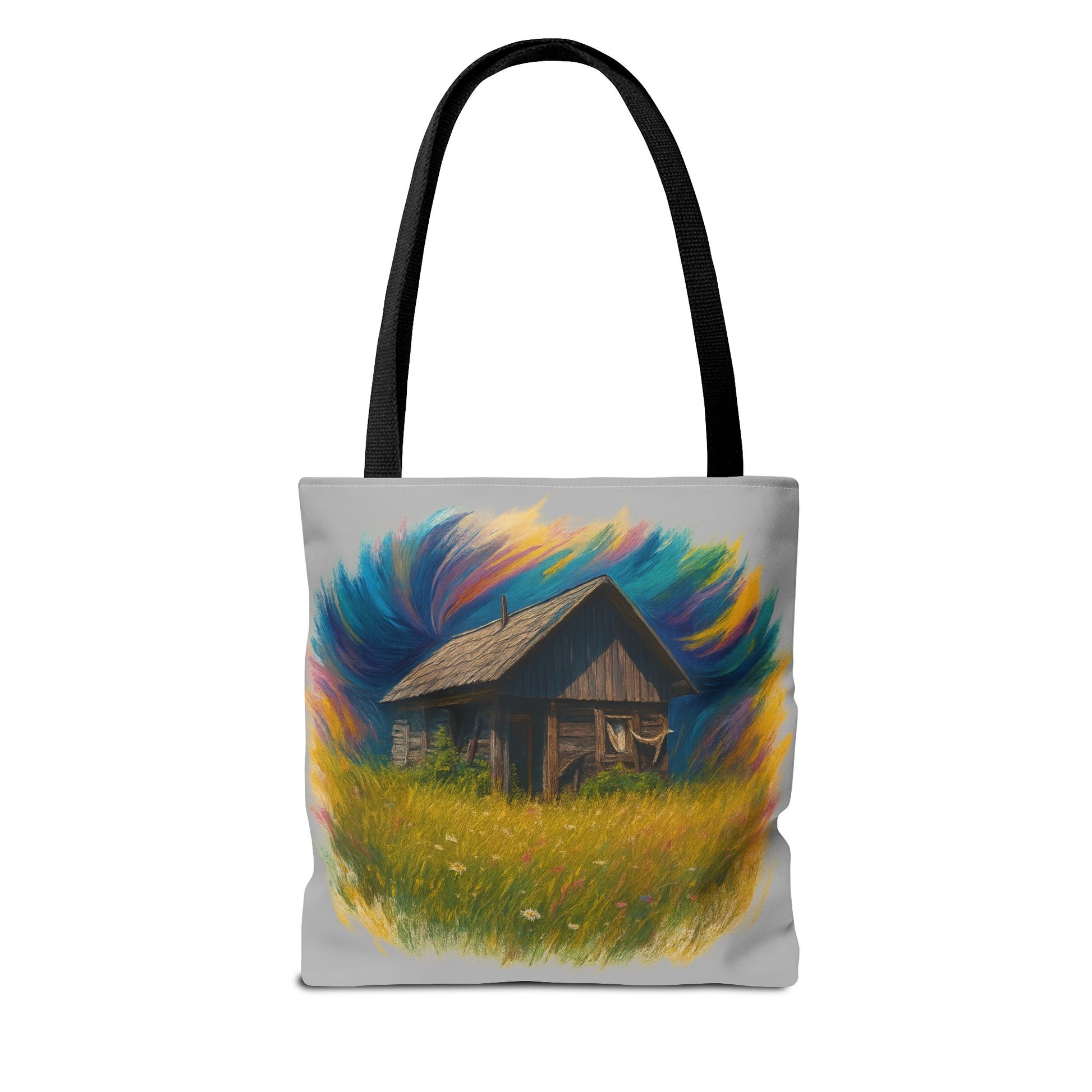 Rustic Charm Tote Bag | Boho Bag | Eco-Friendly Custom Design | Nature Lover Gift | Canvas Purse | Casual Carryall - TRV