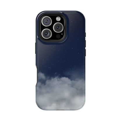 Night Sky Magnetic Impact-Resistant Phone Case — Foggy Cloud Design