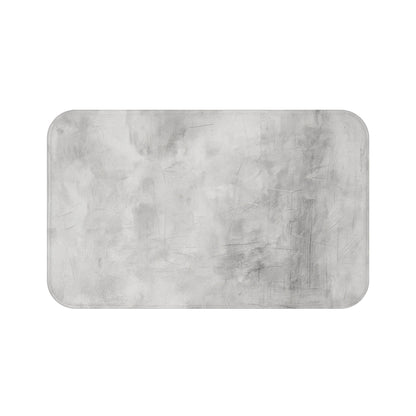 Stylish Grey Bath Mat for Modern Spaces, Soft Bath Rug, Bathroom Decor, Home Spa Essential, Gift for Housewarming, Minimalist Design - TRV