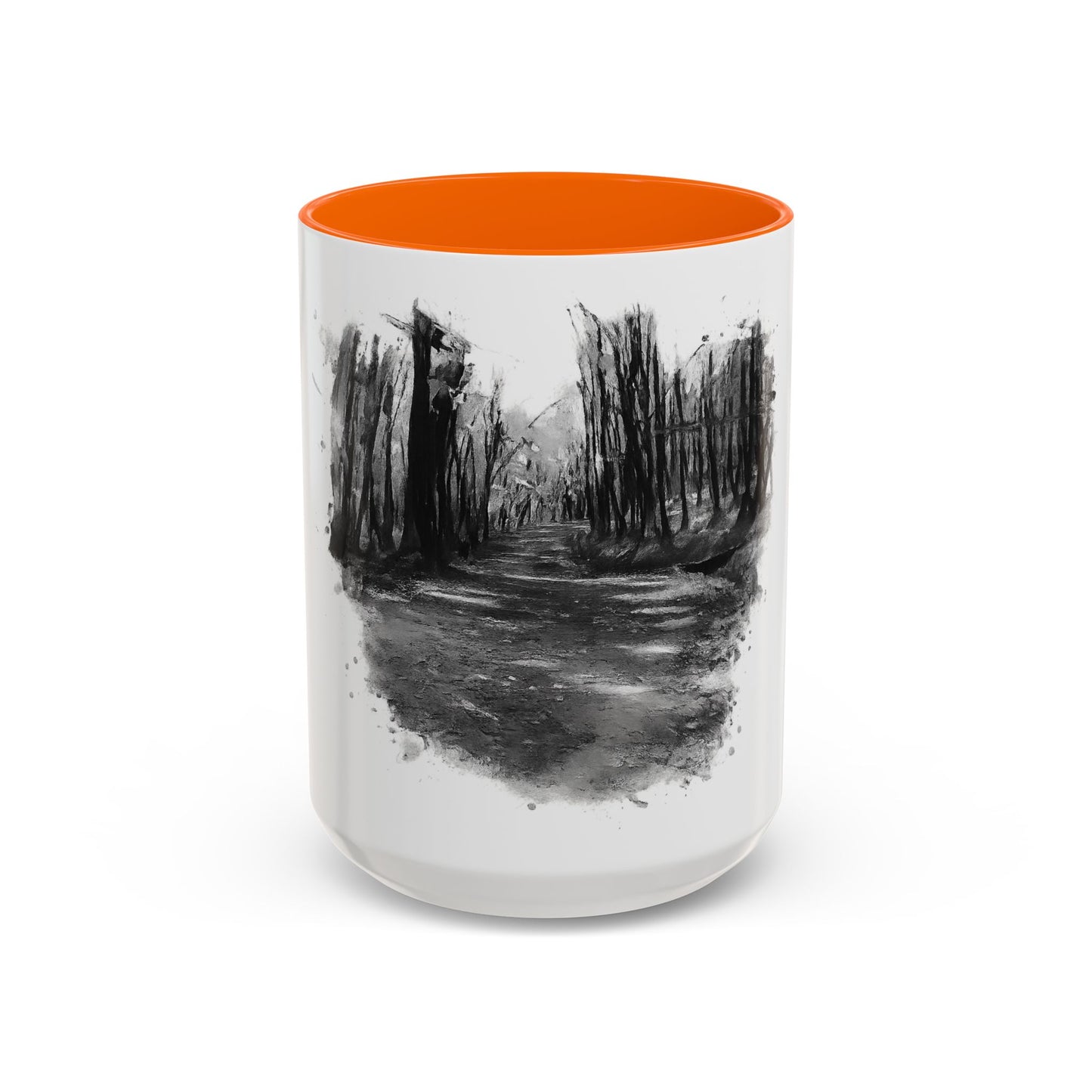 Moody Abstract Forest Coffee Mug | Unique Gift for Nature Lovers, Cozy Home Decor, Perfect for Coffee, Tea, and Hot Chocolate - TRV