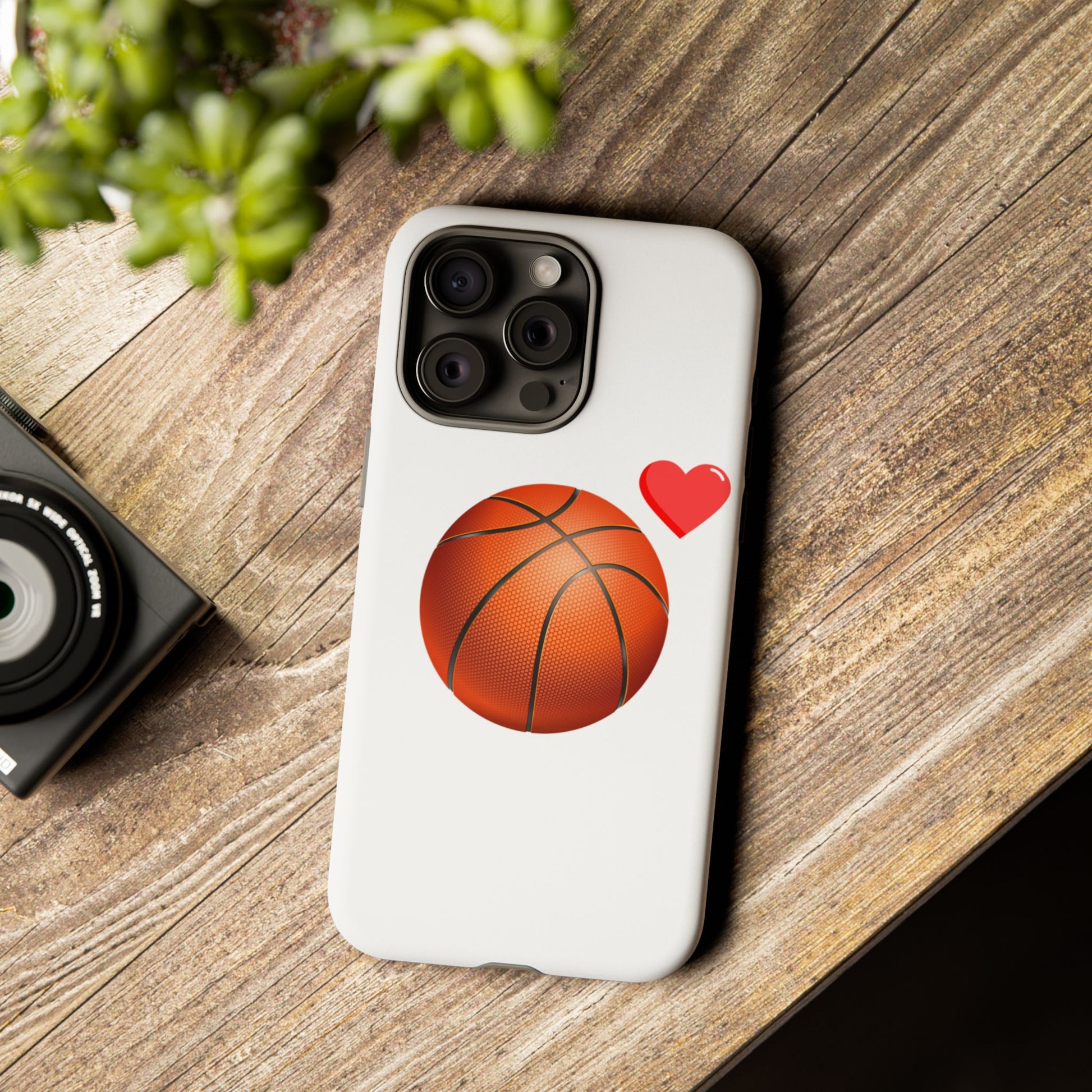 Basketball Phone Case, Love Basketball Case, Sports Gift, Athletic Style, Unique Phone Cover - TRV