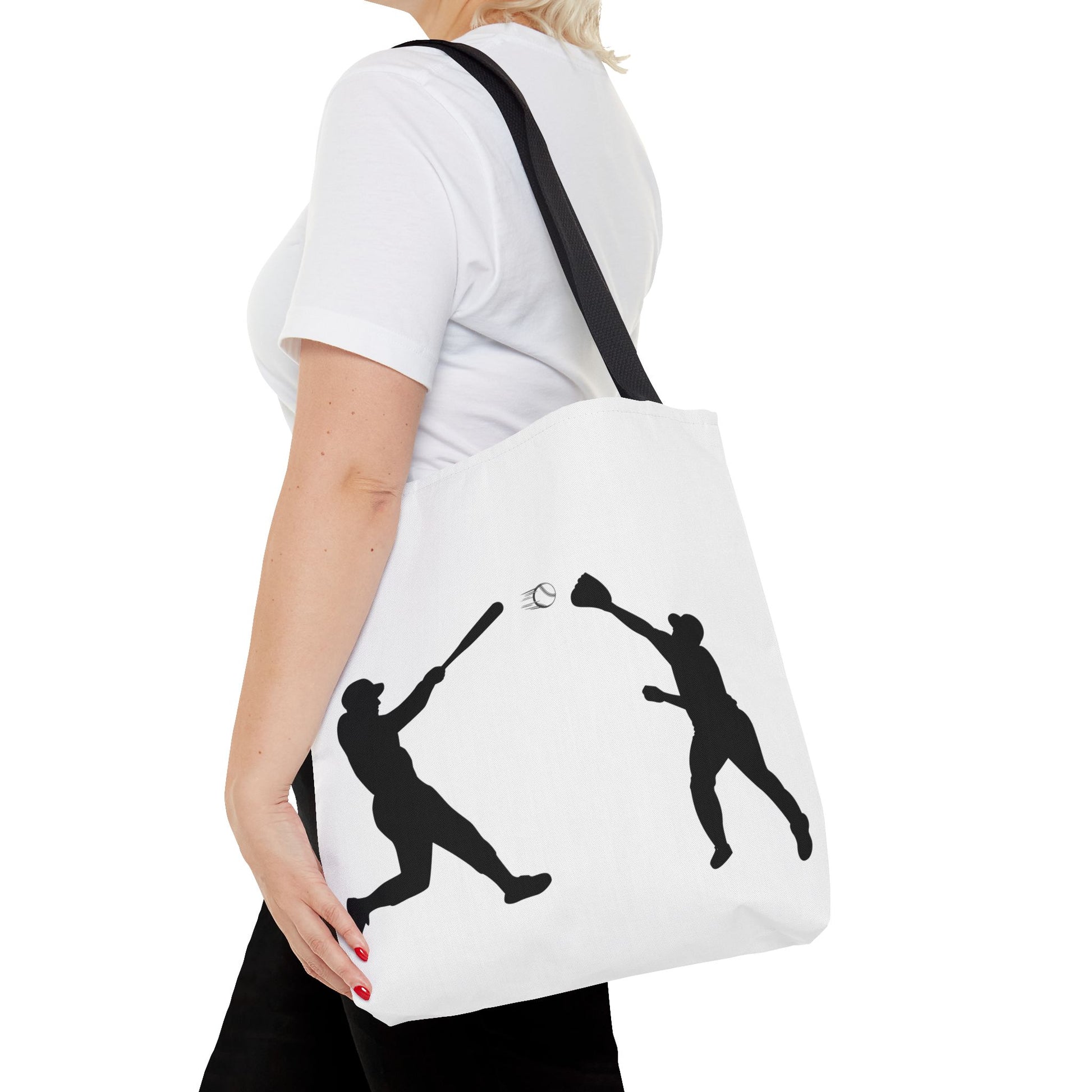 Baseball Tote Bag, Perfect for Sports Fans, Great Gift for Players, Ideal for Game Days, Accessory for Summer Outings - TRV