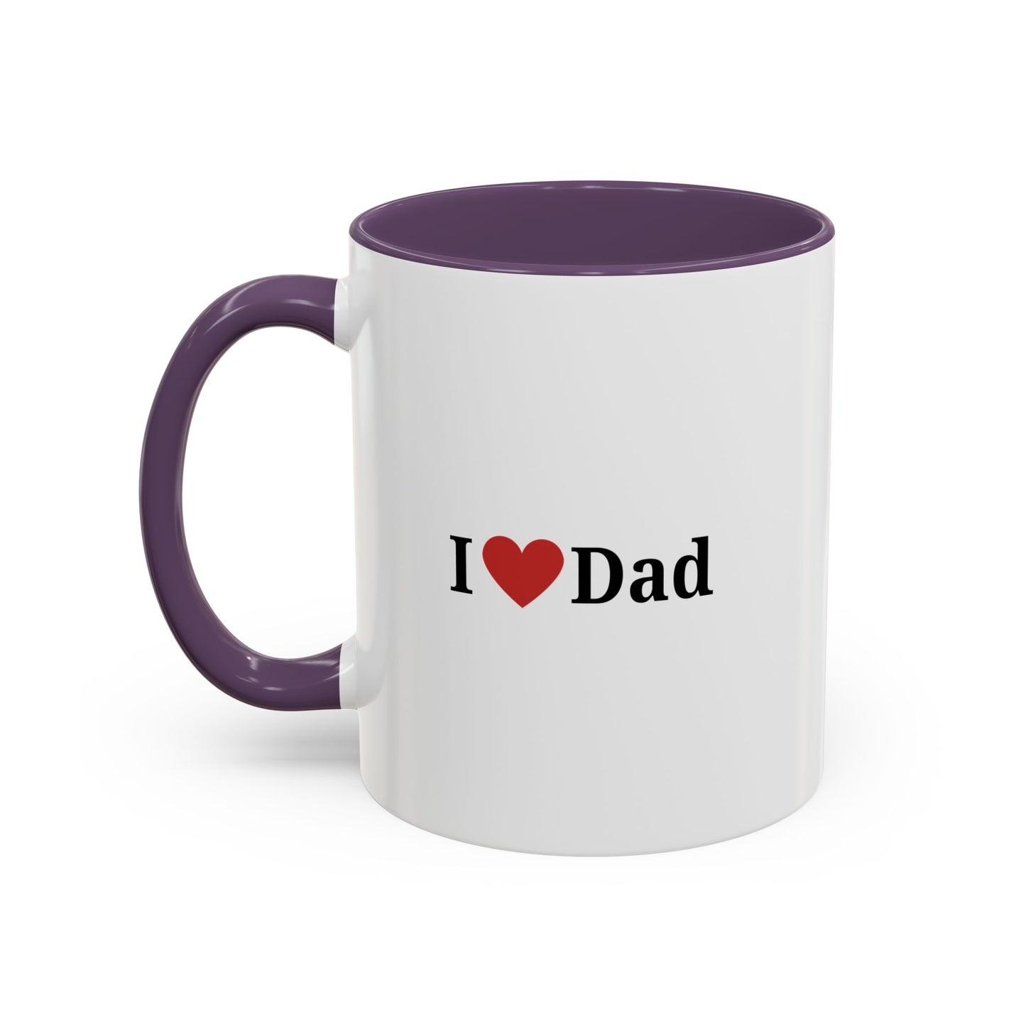 I Love Dad Accent Coffee Mug - Perfect Gift for Father's Day & Birthdays - TRV